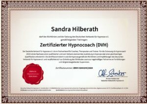 DHV_2024_Zertifizierter Hypnocoach_Sandra Hilberath